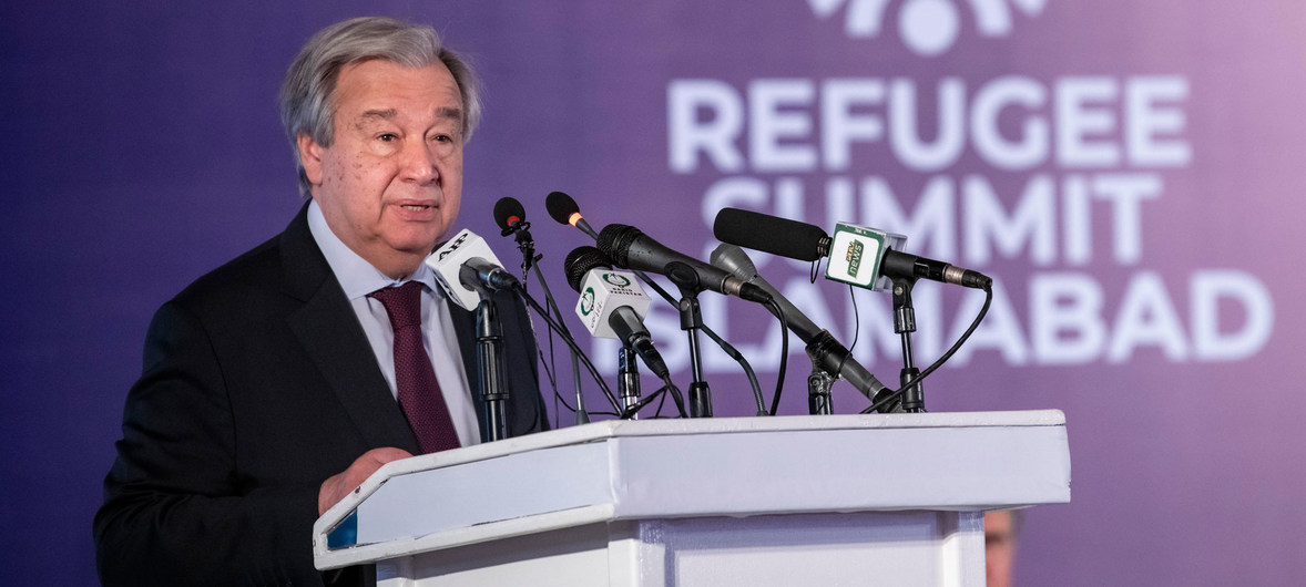 World must ‘step up’, match Pakistan’s compassion for refugees, says UN chief