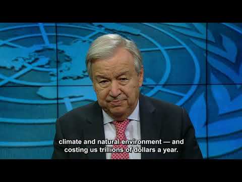 Secretary-General António Guterres video message on World Food Day, 16 October 2021