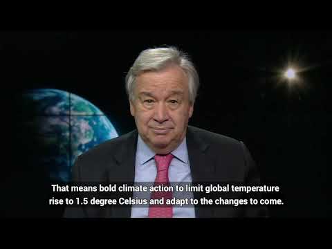 Secretary-General António Guterres video message on International Mother Earth Day, 22 April 2021