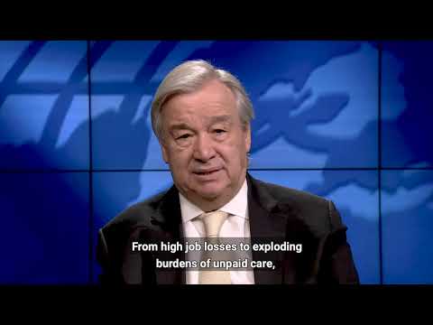 Secretary-General António Guterres video message on International Women’s Day, 8 March 2021