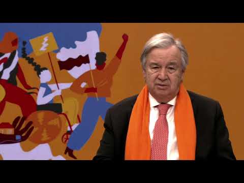 António Guterres on International Day for the Elimination of Violence against Women