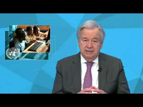 Secretary-General António Guterres video message on International Day of Education, 24 January